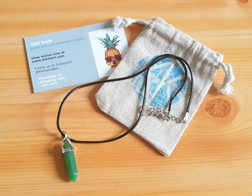 Pendentif Vert - Occasion, Idéal Pour Un Look Naturel Et Bohème